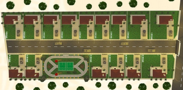 Master Plan of JRD Villa Palacio in Kovaipudur, Coimbatore - Image 260641