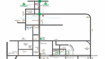 Location of Supertech Eco Village 2 - Image 233068
