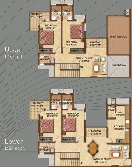 4 BHK Duplex in KGISL Platina in Saravanampatti, Coimbatore - Image 842681