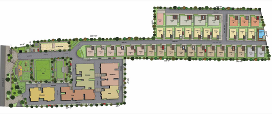 Master Plan of Mayflower Estates in GN Mills, Coimbatore - Image 260655