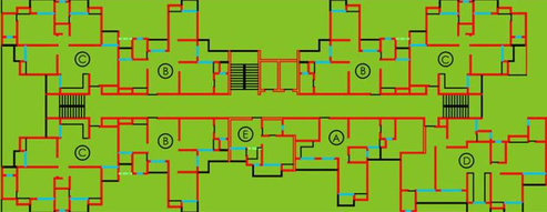 Floor Plan of Antriksh Valley in Sector 1, Greater Noida - Image 233629