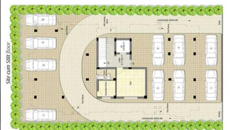 Master Plan of Krishna Harmony in Ashok Nagar, Chennai - Image 284274
