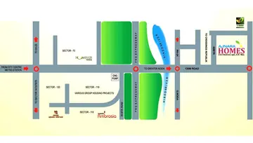 Location of Ajnara Homes - Image 233541