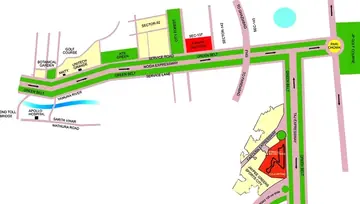 Location of Ajnara Vice Royale - Image 233552
