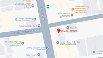 Location of Nivasan Ramaas - Image 234513