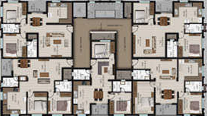 Floor Plan of Nivasan Springs in Vilankurichi, Coimbatore - Image 234533