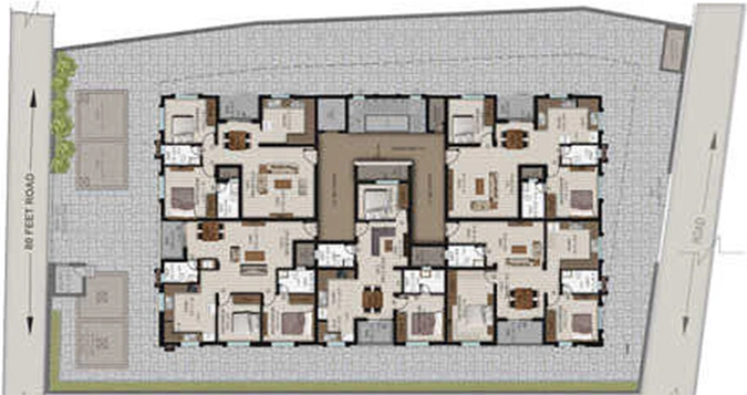 Master Plan of Nivasan Springs in Vilankurichi, Coimbatore - Image 234534