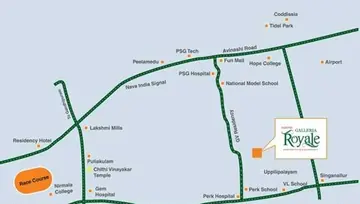 Location of Sakthi Galleria Royale - Image 242678