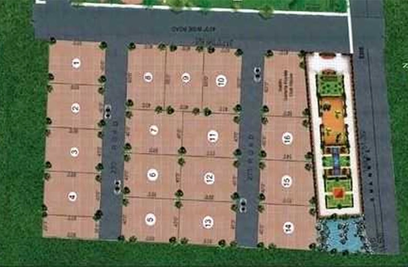 Master Plan of Sakthi Galleria Royale in GV Residency, Coimbatore - Image 242679