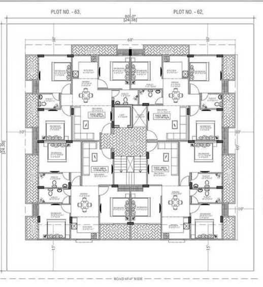 Master Plan of Somya Sky Vision in Jagatpura, Jaipur - Image 266398