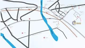 Location of Aditya City Grace - Image 231325