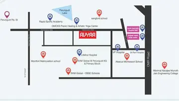 Location of StepsStone Avyaa Block F - Image 280233