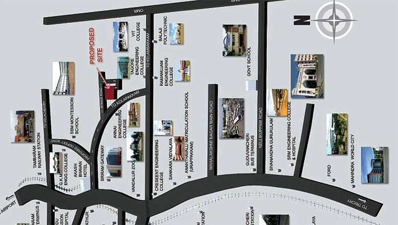Location of Steps Stone Ethiraj in Perungalathur, Chennai - Image 280168