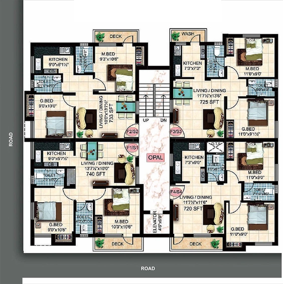 Master Plan of Steps Stone Ethiraj in Perungalathur, Chennai - Image 280169