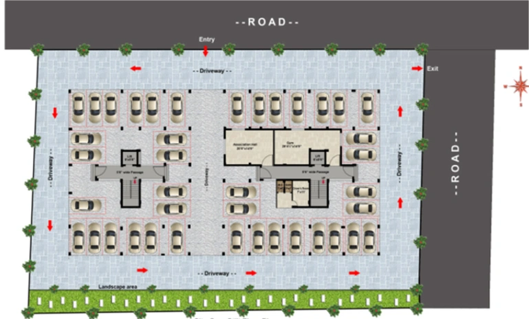 Master Plan of Steps Stone Viktaa in Maduravoyal, Chennai - Image 280192