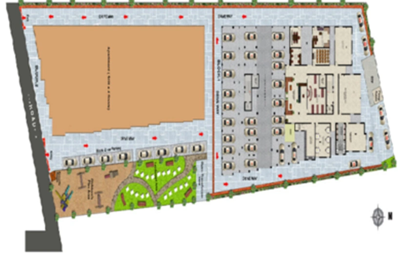 Master Plan of Stepsstone Aalam Krishu Phase 3 in Vandalur, Chennai - Image 280198