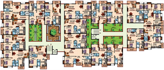 Floor Plan of Stepsstone Artithaa in Tambaram, Chennai - Image 280227