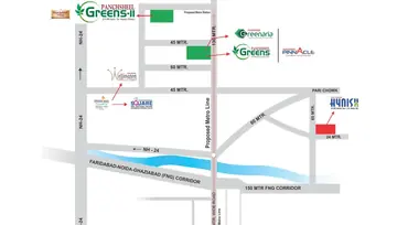 Location of Panchsheel Greens 2 - Image 233006