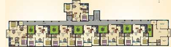 Floor Plan of Stepsstone Swathys Nest in Koyambedu, Chennai - Image 280266