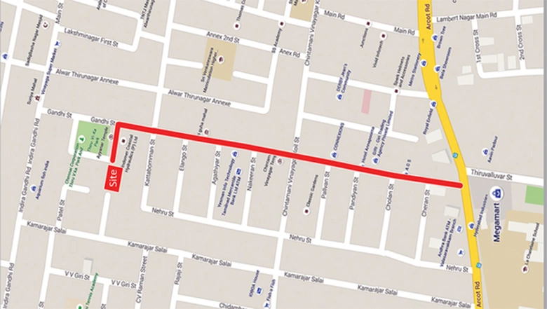 Location of Steps Stone Sai Krishna in Alwartirunagar, Chennai - Image 280174