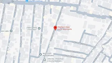 Location of StepsStone Madhavs Apartment - Image 280246