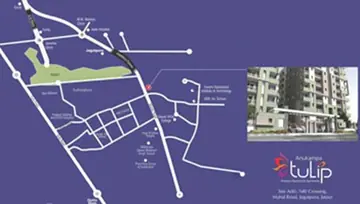 Location of Anukampa Tulip - Image 263925