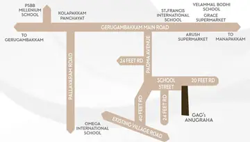 Location of GAG Anugraha - Image 128645