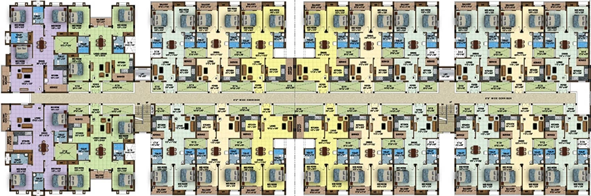 Floor Plan of Rajparis Ram Nivas in Pallavaram, Chennai - Image 333895