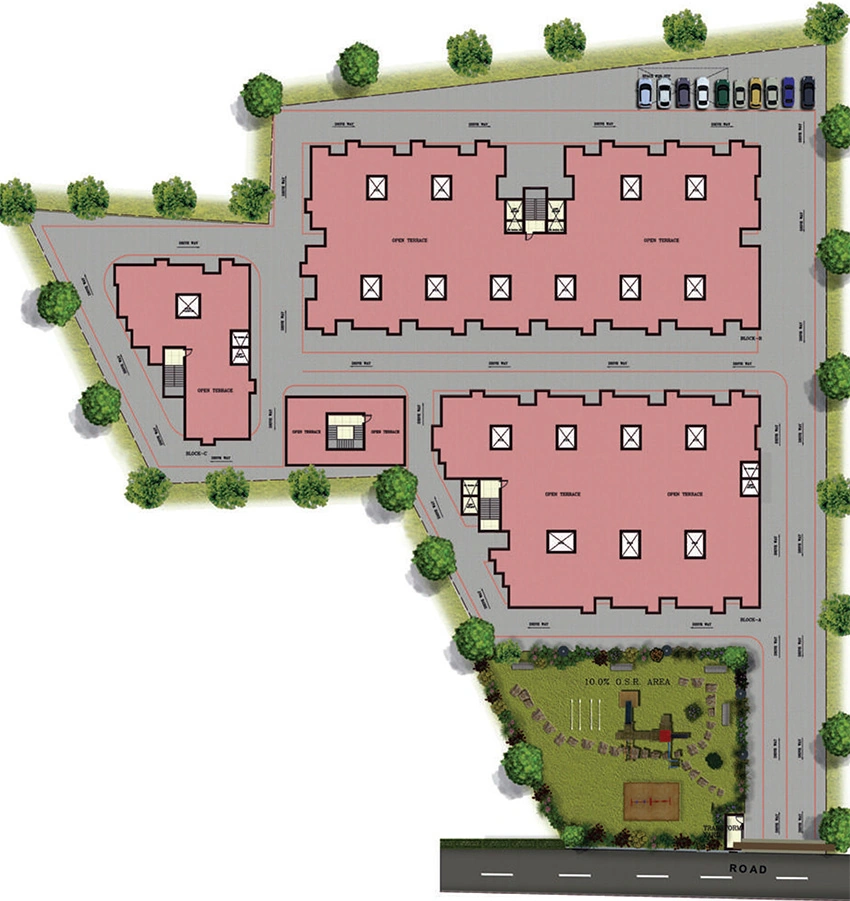 Master Plan of Vijay Raja Century Court in Poonamallee, Chennai - Image 330673