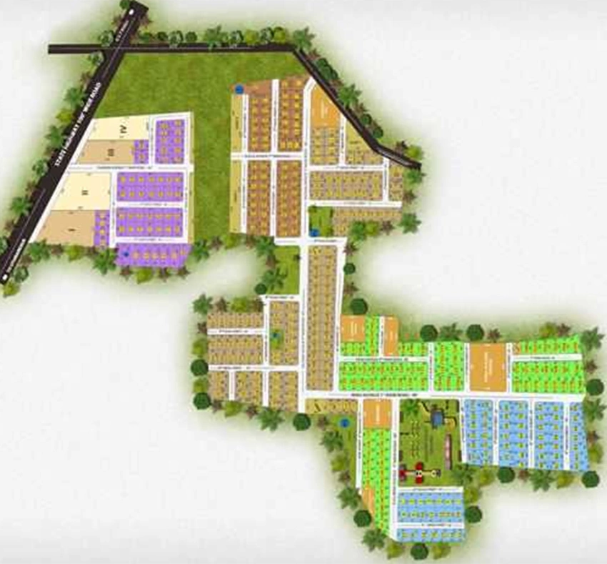 Master Plan of Vijay Raja Kutty Veedu in Chengalpattu, Chennai - Image 332489