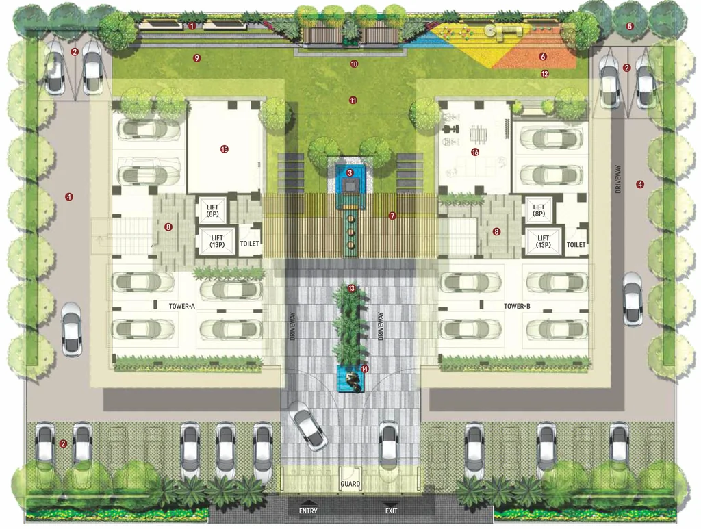 Master Plan of Nature Homes Gulmohar in Mansarovar, Jaipur - Image 313890