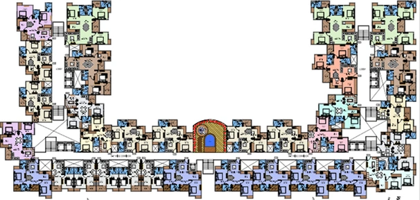 Floor Plan of SNG Star Valley in Murlipura, Jaipur - Image 264123