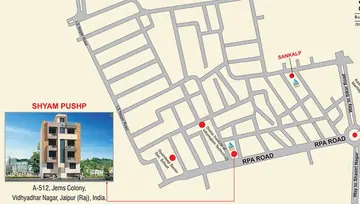 Location of SNG Shyam Pushp - Image 264114
