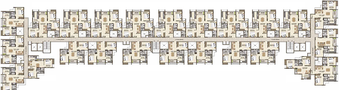 Floor Plan of Infinium Sky 9 in Kalapatti, Coimbatore - Image 245204