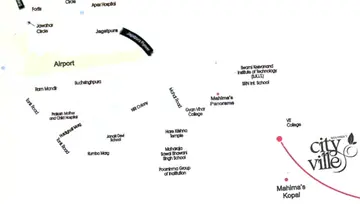 Location of Mahima City Ville - Image 265299