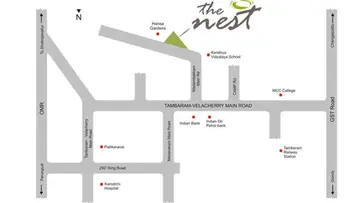 Location of Sidharth The Nest - Image 330594