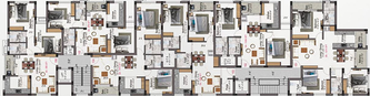 Floor Plan of Sivarams Kamalalayam in Tambaram, Chennai - Image 282342