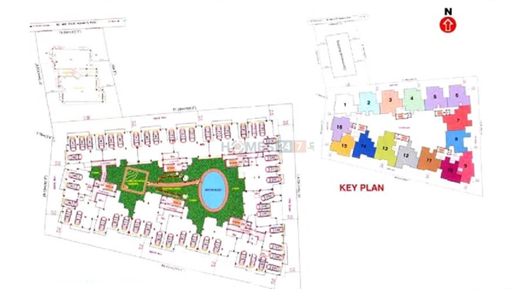 Master Plan of Ramani Srishti in Singanallur, Coimbatore - Image 235685