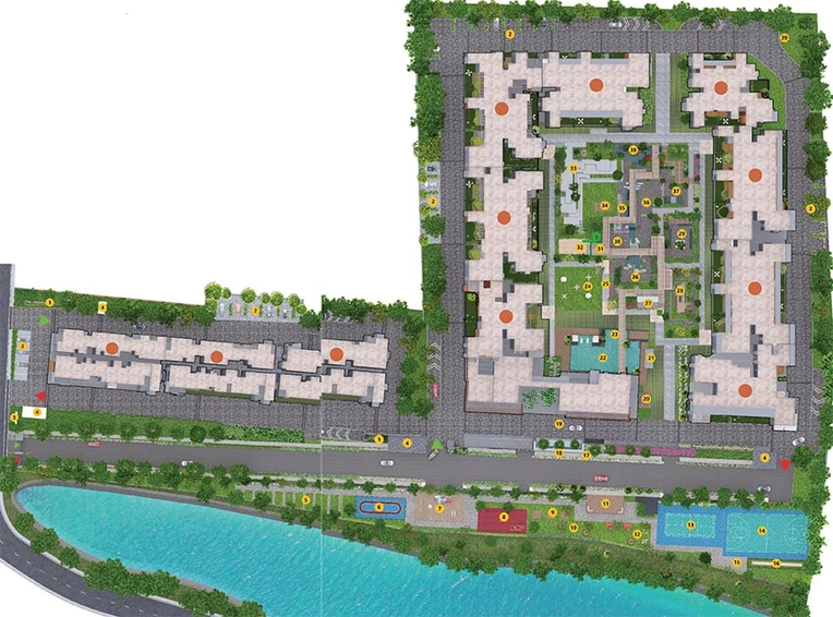 Master Plan of GRC Sapphire Springs in Gottigere, Bangalore - Image 269813