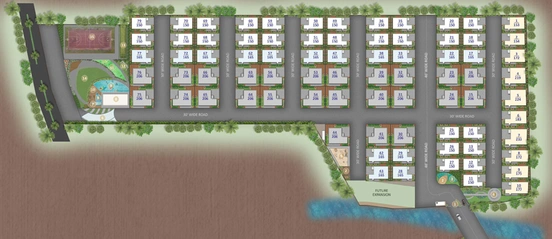 Master Plan of Advaitas Indraprastha in Dundigal, Hyderabad - Image 126987
