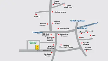 Location of Gauthami Sigma Tower - Image 126570