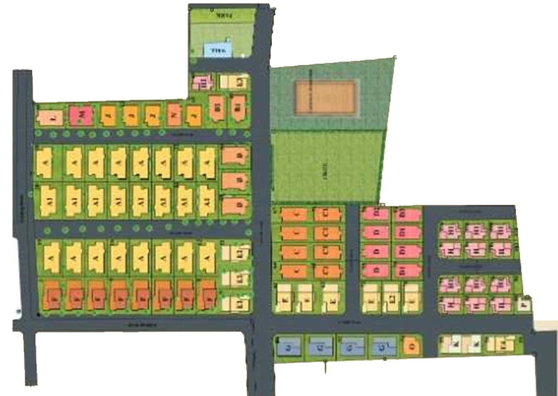 Master Plan of Covai Serene Indus Valley in Pachapalayam, Coimbatore - Image 245186