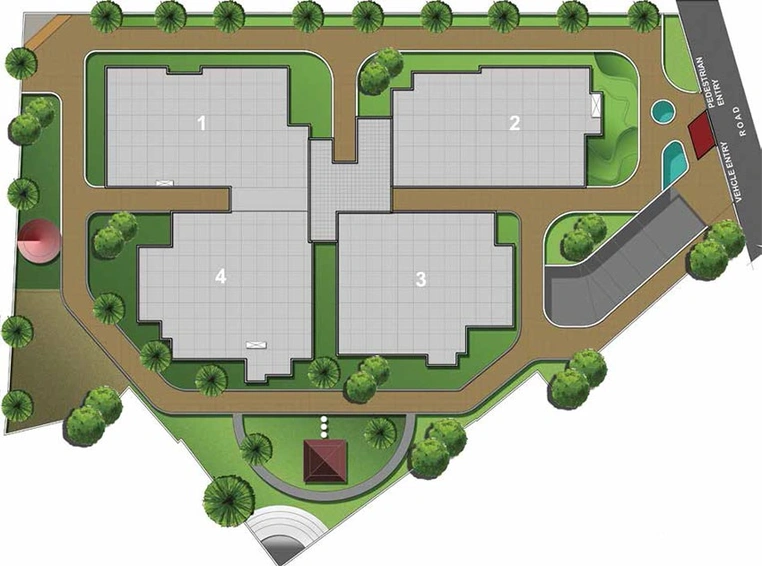 Master Plan of Navamis Parimala Gurukrupa in Seshadripuram, Bangalore - Image 270767