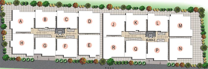 Master Plan of Navami Symphony in Rajarajeshwari Nagar, Bangalore - Image 270847