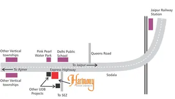 Location of Unique Harmony Apartments - Image 264252