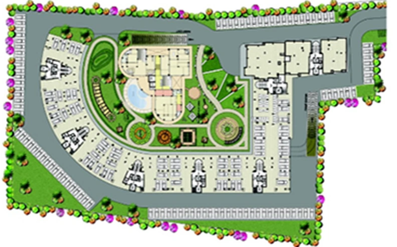 Master Plan of Unique Harmony Apartments in Ajmer Road, Jaipur - Image 264253