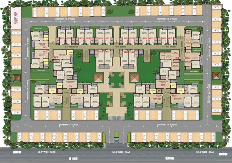 Master Plan of UDB Celebrations in Tonk Road, Jaipur - Image 264139