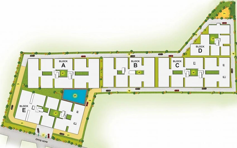 Master Plan of Elegant Altima in Kanakapura, Bangalore - Image 268799
