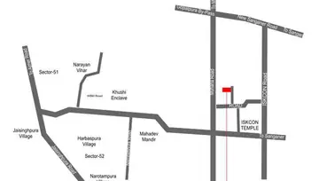 Location of Okay Plus Hare Krishna Homes - Image 264404