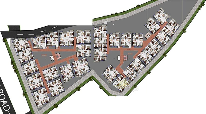 Master Plan of Elegant Exquisite in Rajarajeshwari Nagar, Bangalore - Image 268873